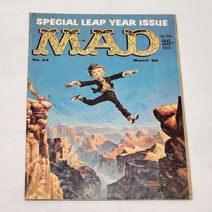 MAD Magazine #53 March 1960 Special Leap Year Issue Vintage EC Comic Kelly Freas